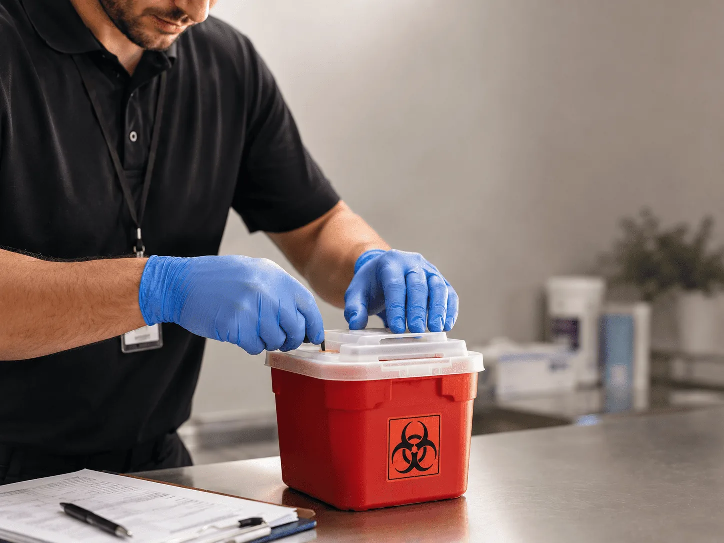 Why choose Sharps Waste Disposal in Burneyville, OK